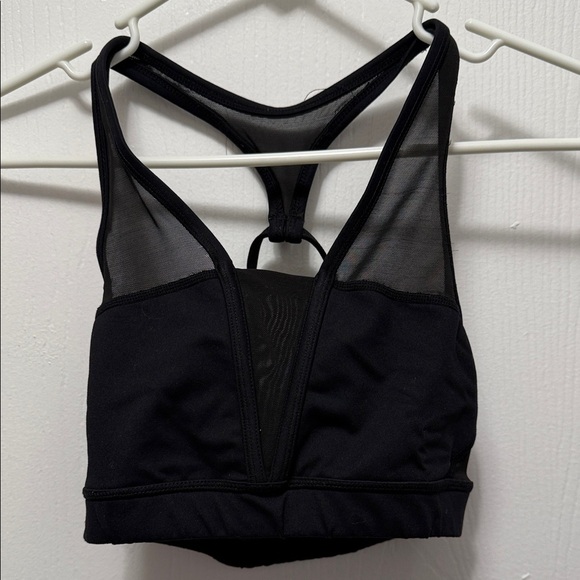 Black Mesh Sports Bra Women’s Size Small - Picture 1 of 2